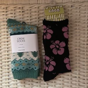Bundle of Two Pair Socks NWT